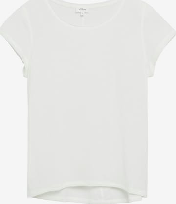 T-shirt s.Oliver en beige : devant