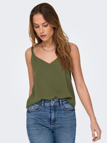 ONLY - Top 'NOVA AMELIA' en verde: frente