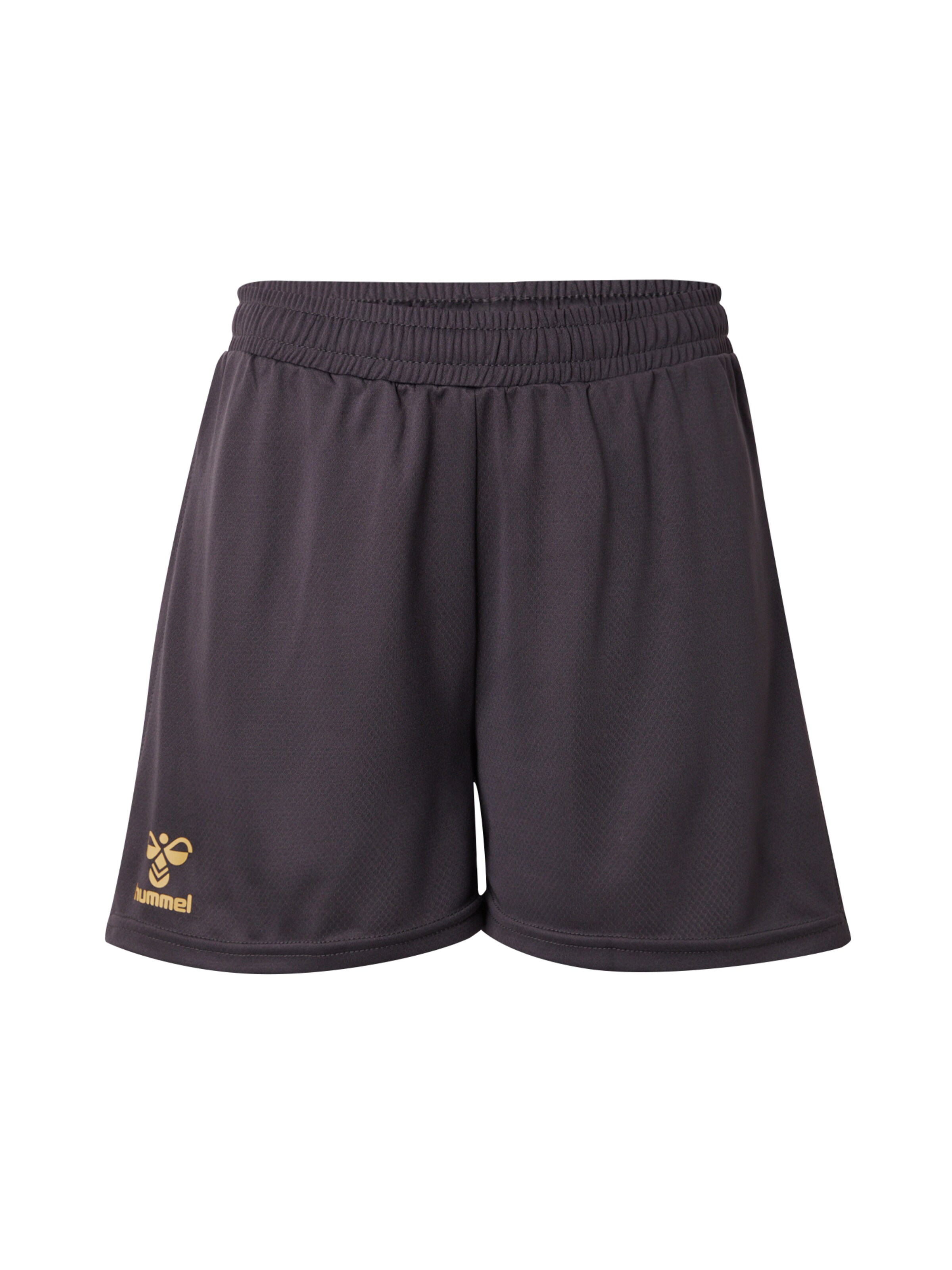 Hummel Loosefit Sportshorts 'Active' in Schwarz: Vorderseite