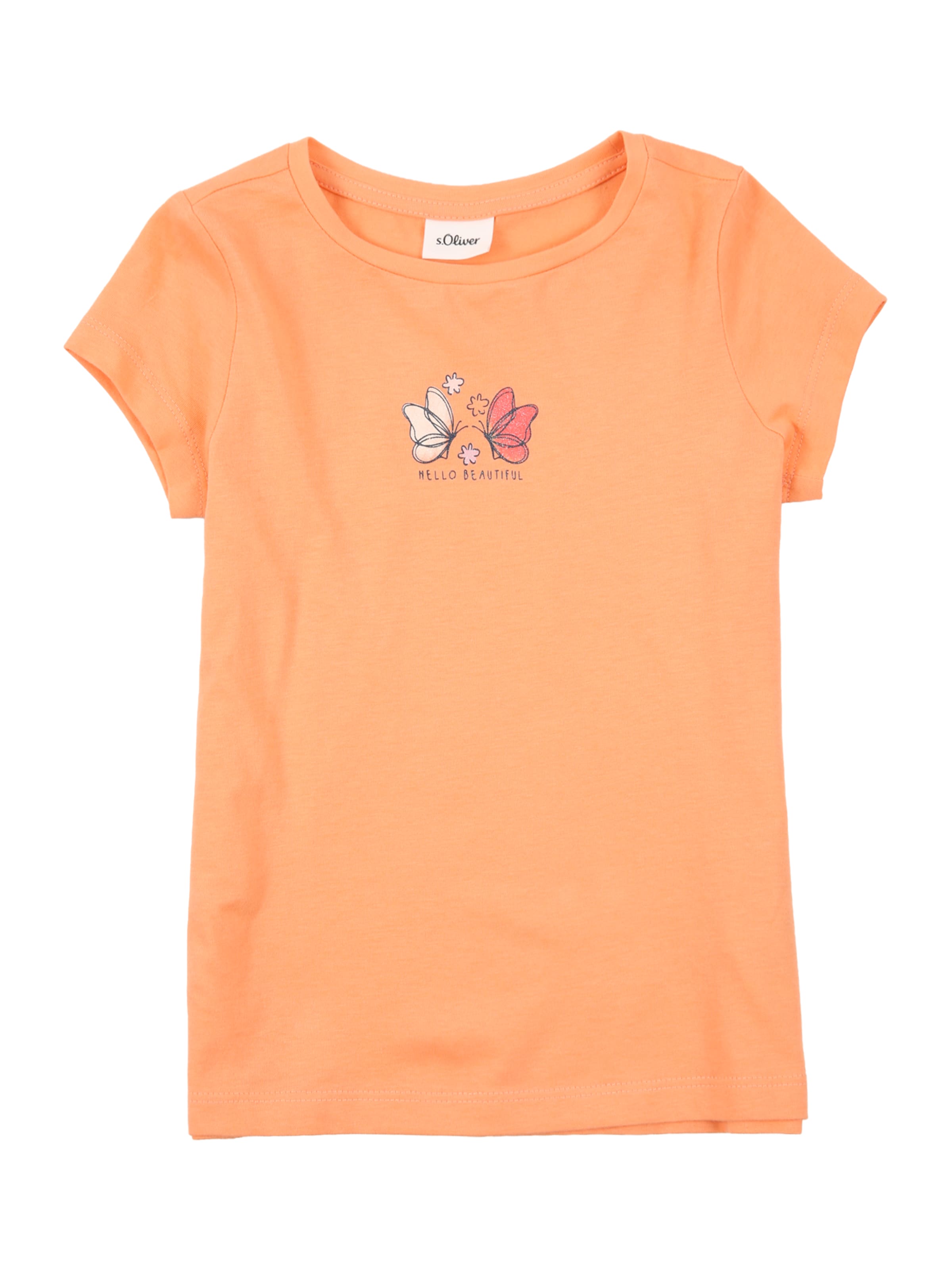 s.Oliver Shirt in Oranje: voorkant