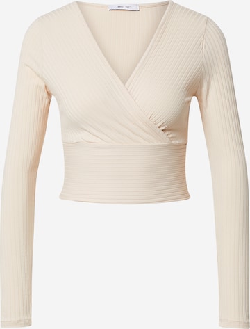 ABOUT YOU Shirt 'Cecile' in Beige: front