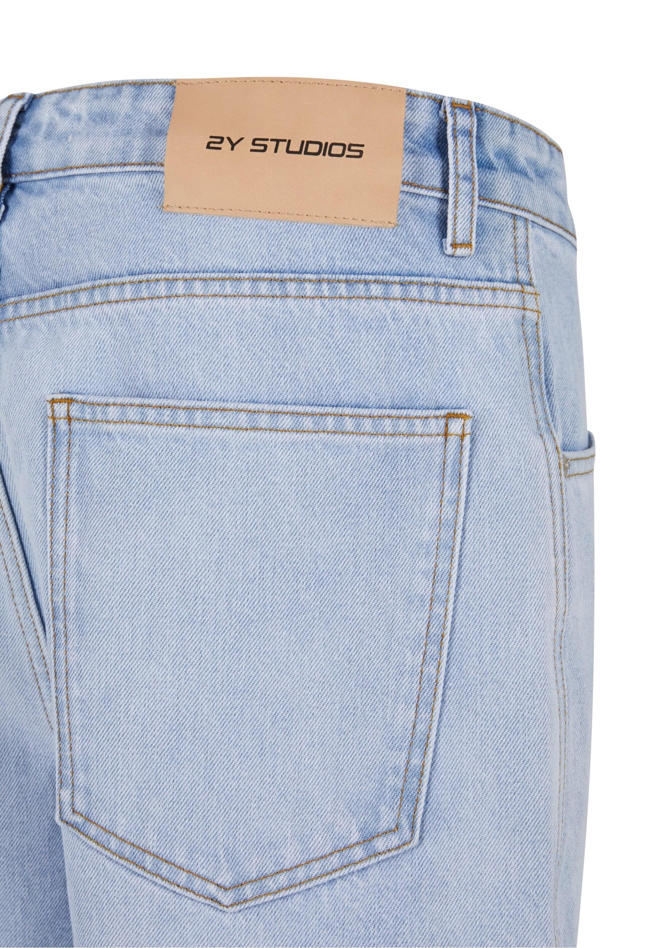 2Y Studios Baggy Cargo jeans 'Vorin' in Blue