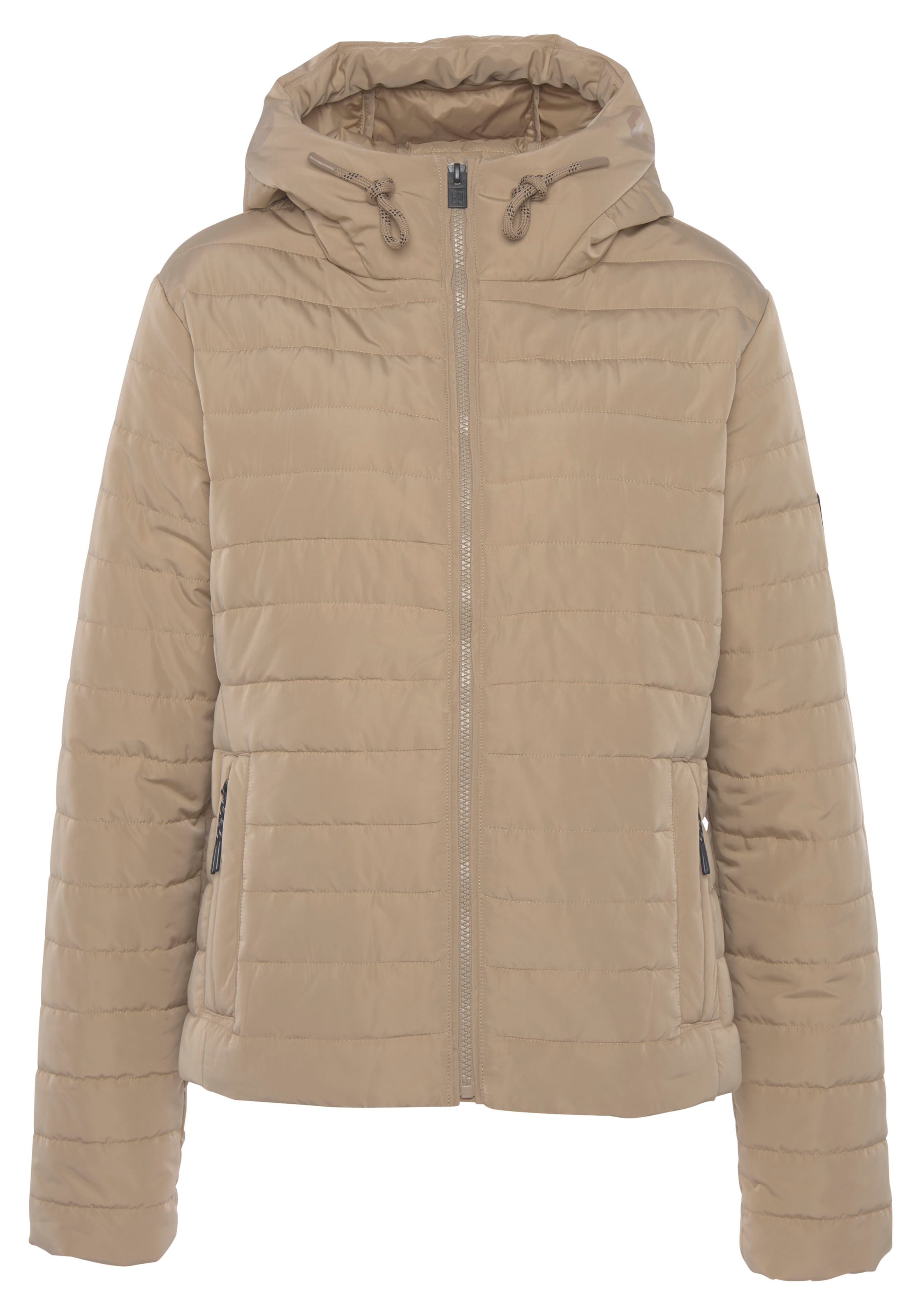 Veste mi-saison Elbsand en beige : devant