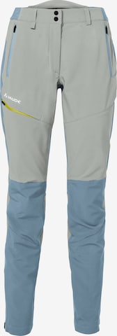 VAUDE Outdoor trousers 'Elope' in Grey: front