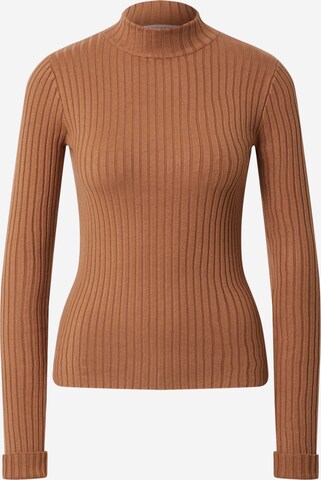 EDITED Sweater 'JANNICE' in Brown: front