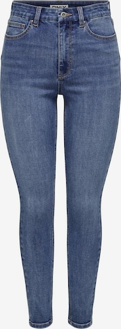 ONLY Skinny Jeans 'APRIL' in Blauw: voorkant