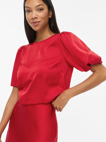 Camicia da donna 'VIEllette' di VILA in rosso