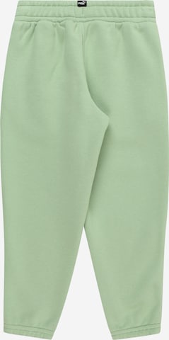 Effilé Pantalon 'ESS' PUMA en vert
