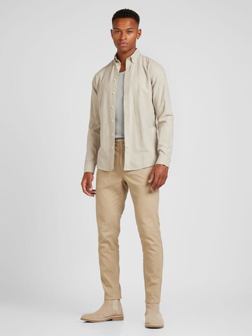 Lindbergh Regular fit Πουκάμισο σε γκρι