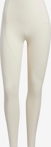 Skinny Pantaloni sport de la ADIDAS SPORTSWEAR pe alb