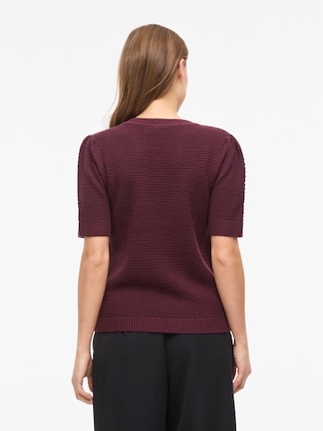 VILA Sweater 'VIDalo' in Red