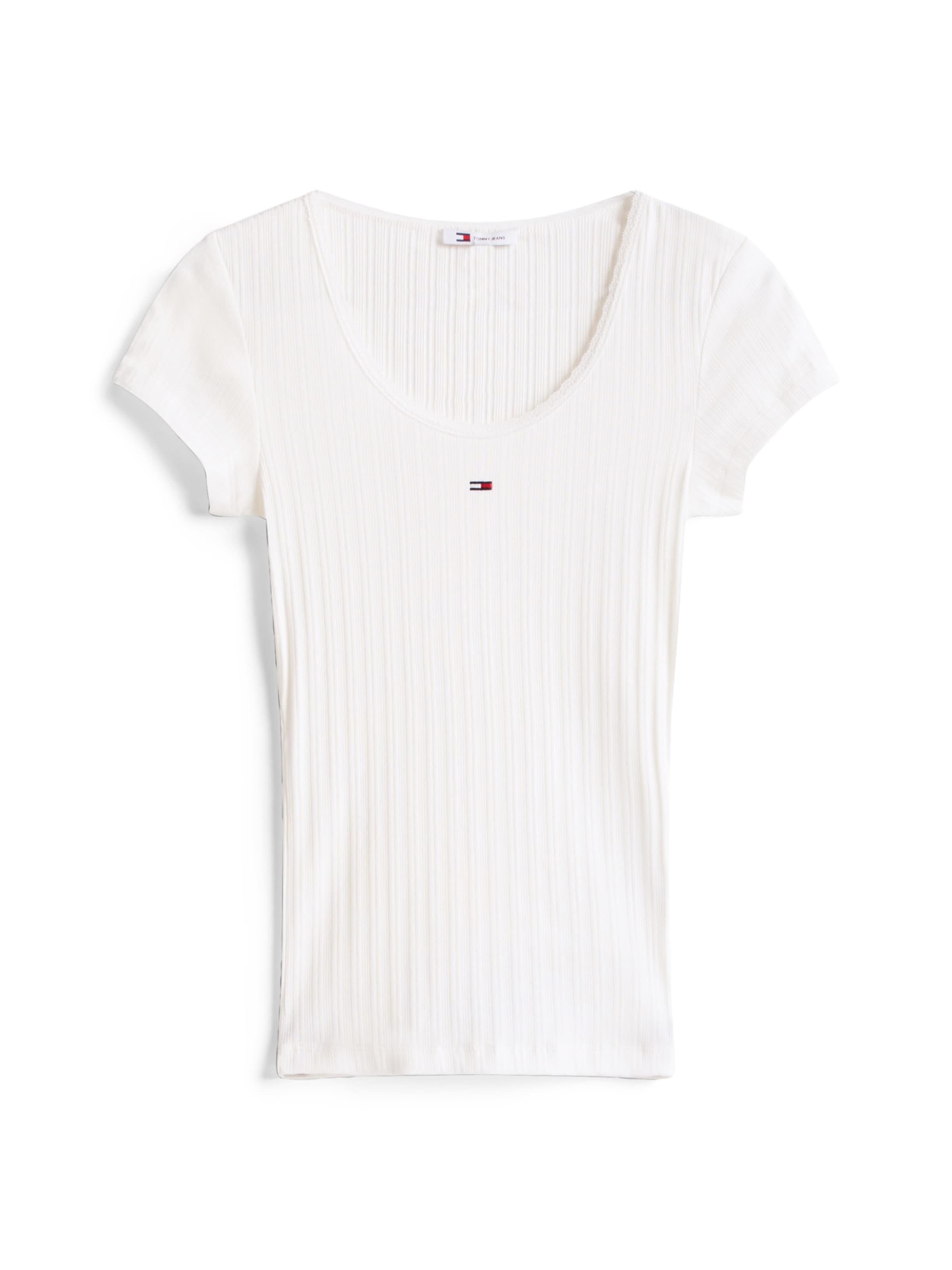 Tommy Jeans Tričko - Biela: predná strana