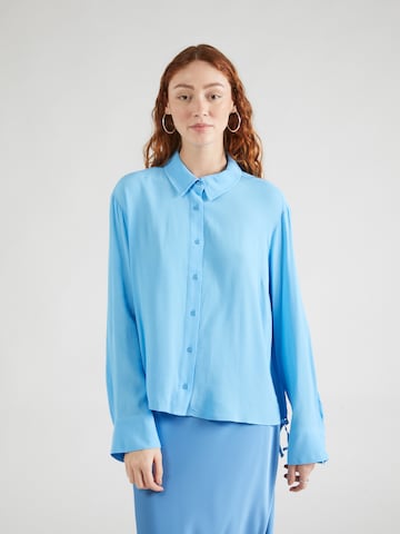 modström Blouse 'Gelila' in Blauw: voorkant