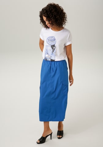 Aniston CASUAL Skirt in Blue