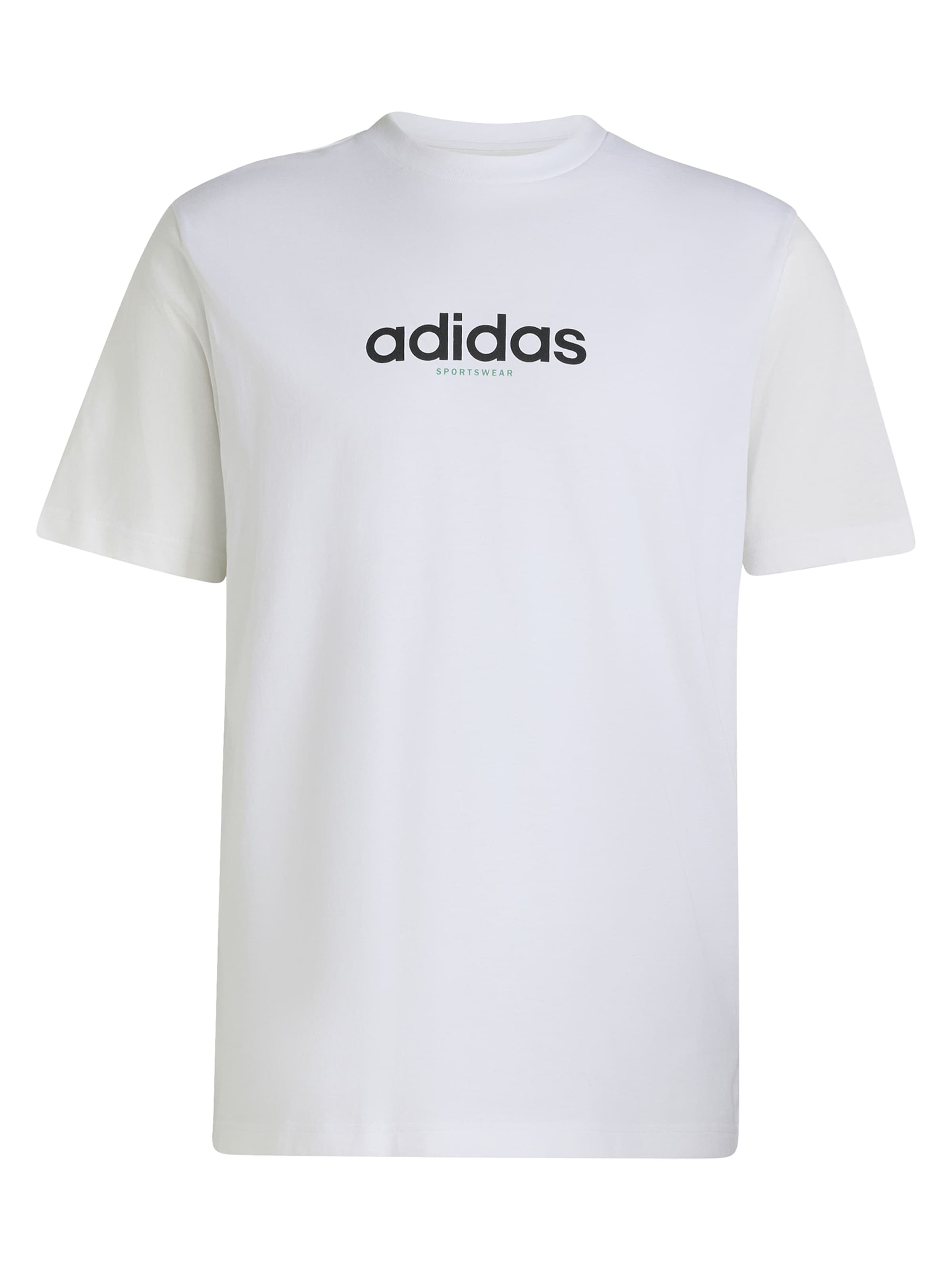 Tricou funcțional de la ADIDAS SPORTSWEAR pe alb: față