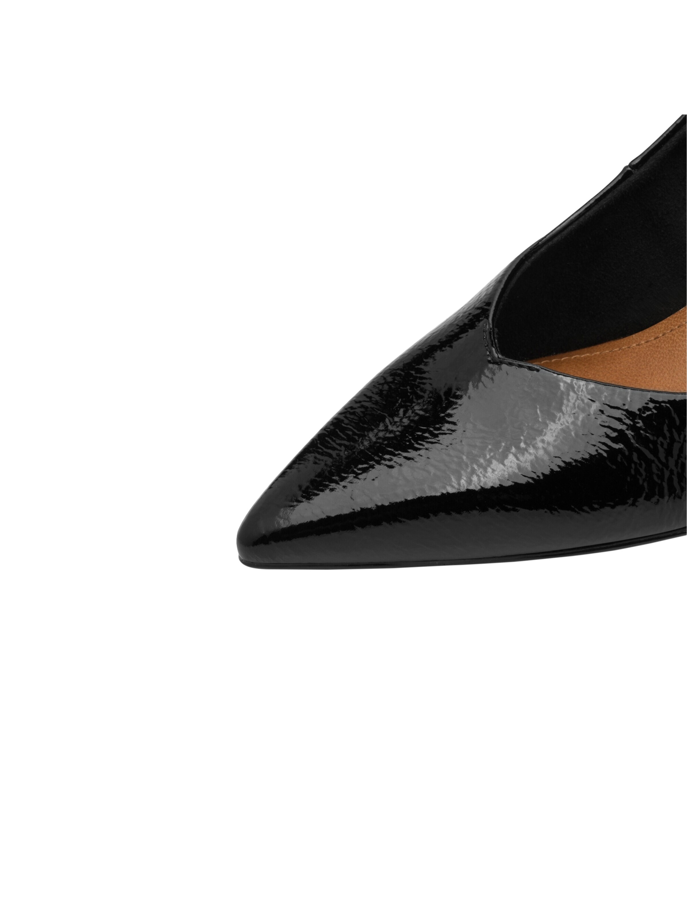 Tamaris Czółenka 'Pumps mit Absatz zum Hineinschlüpfen' w kolorze czarny