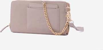 Portamonete di Enrico Coveri in beige: frontale