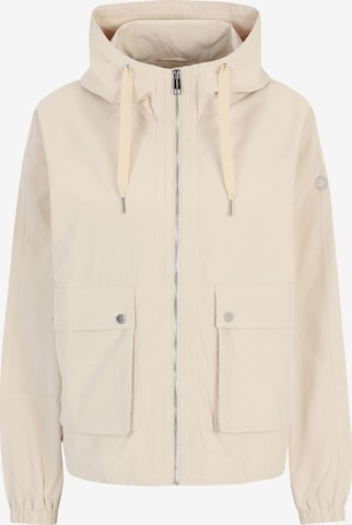 New View Performance Jacket in Beige: front