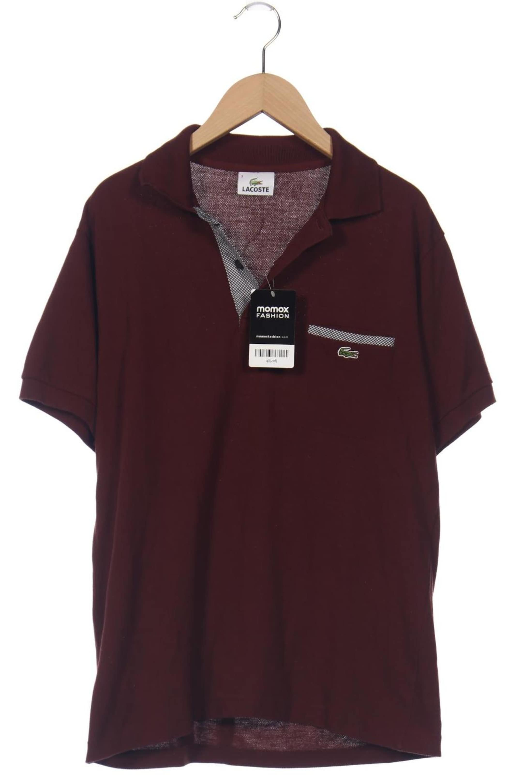 LACOSTE Poloshirt M in Braun: Vorderseite
