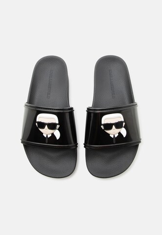 Karl Lagerfeld - Sandalias de dedo en negro