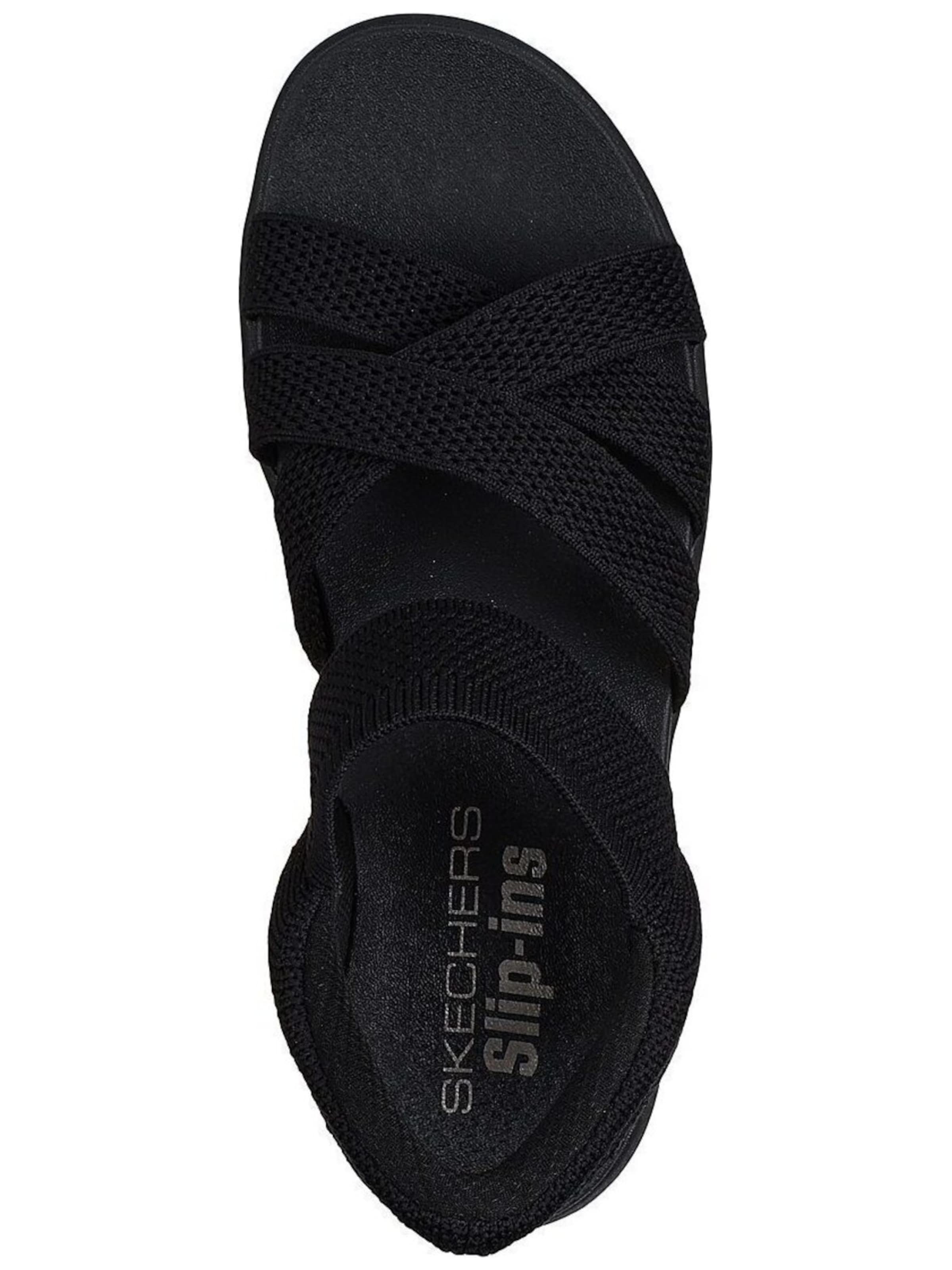 SKECHERS Sandaal in Zwart