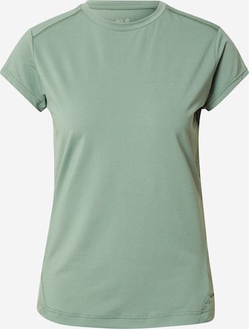 JACK WOLFSKIN Λειτουργικό μπλουζάκι 'TASMAN' σε πράσινο: μπροστά