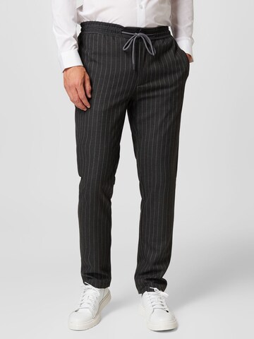 Coupe slim Pantalon BURTON MENSWEAR LONDON en gris : devant