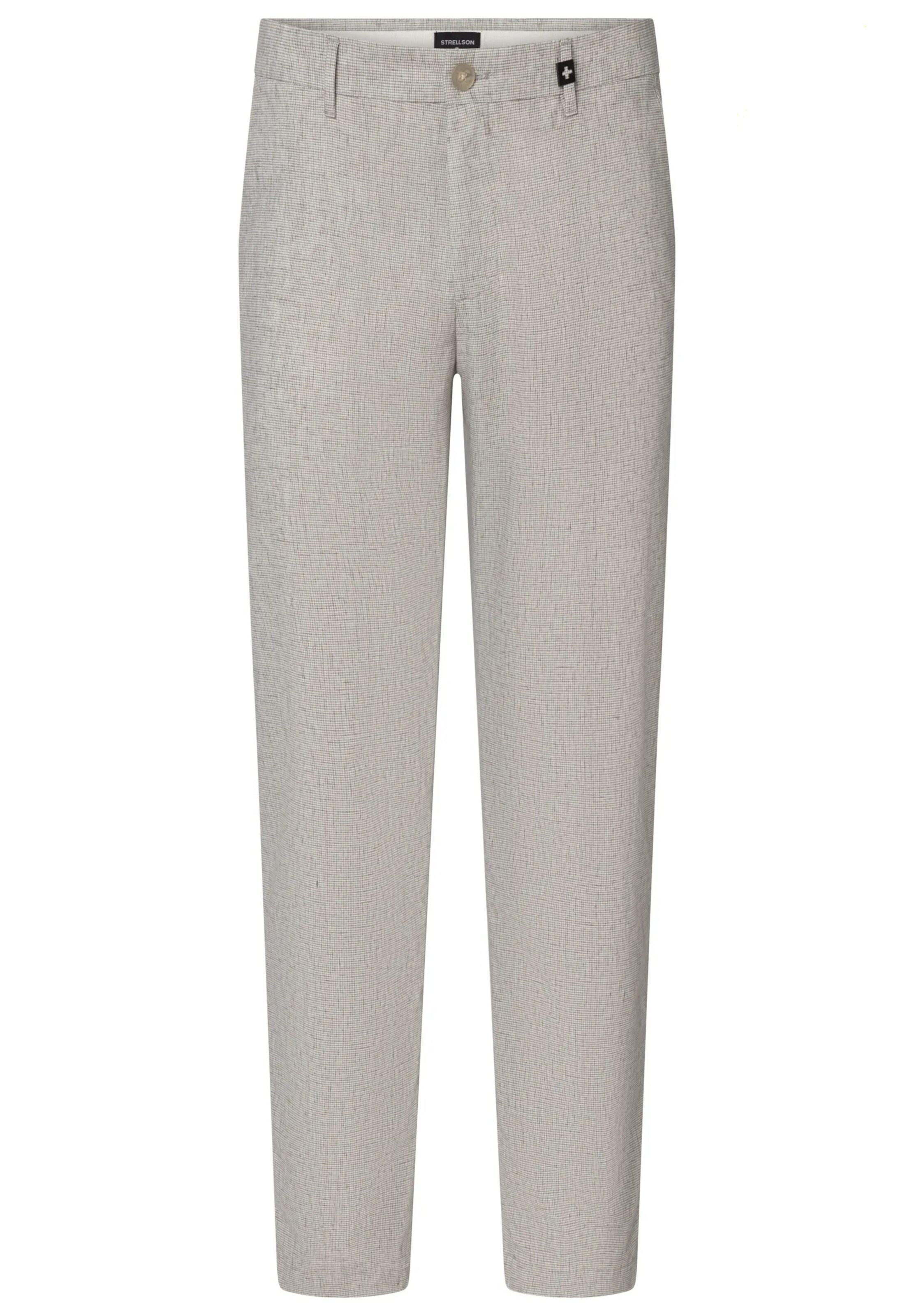 STRELLSON Slim fit Chino Pants ' Tius ' in Beige: front