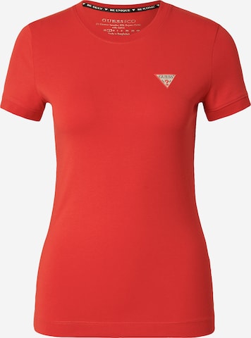 GUESS T-Shirt in Rot: Vorderseite