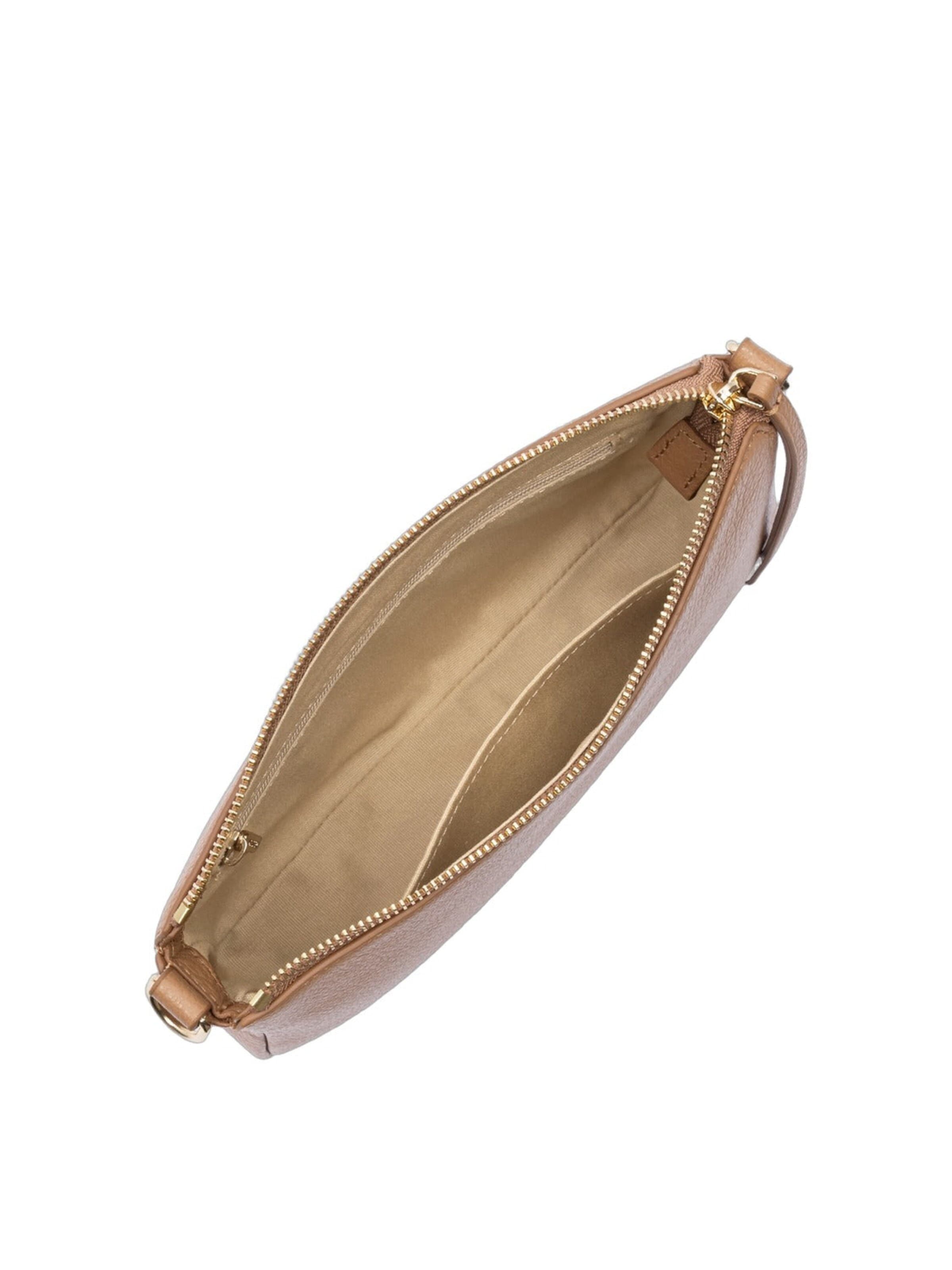 LANCASTER Paris Clutch in Bruin