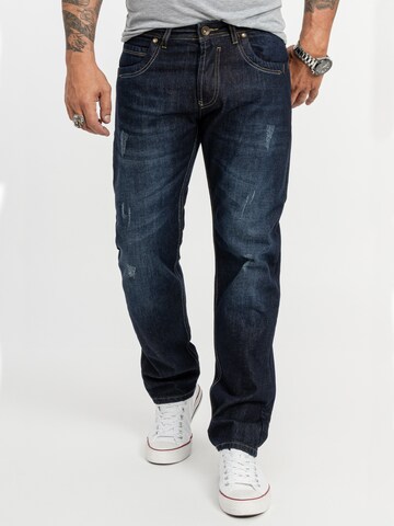 Rock Creek Regular Jeans in Blau: Vorderseite