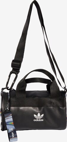 ADIDAS ORIGINALS Travel Bag in Black: front