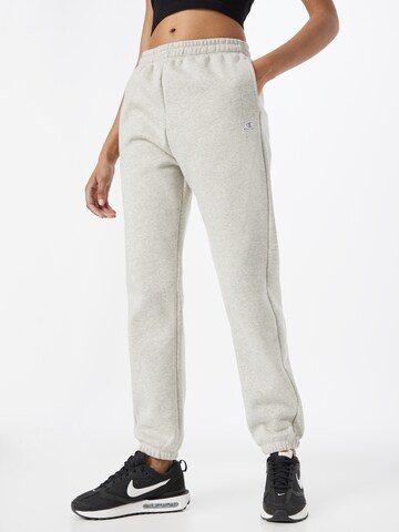 Champion Authentic Athletic Apparel Tapered Pants in Grey: front