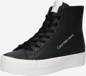 Calvin Klein Jeans Magas szárú sportcipők - fekete: elől