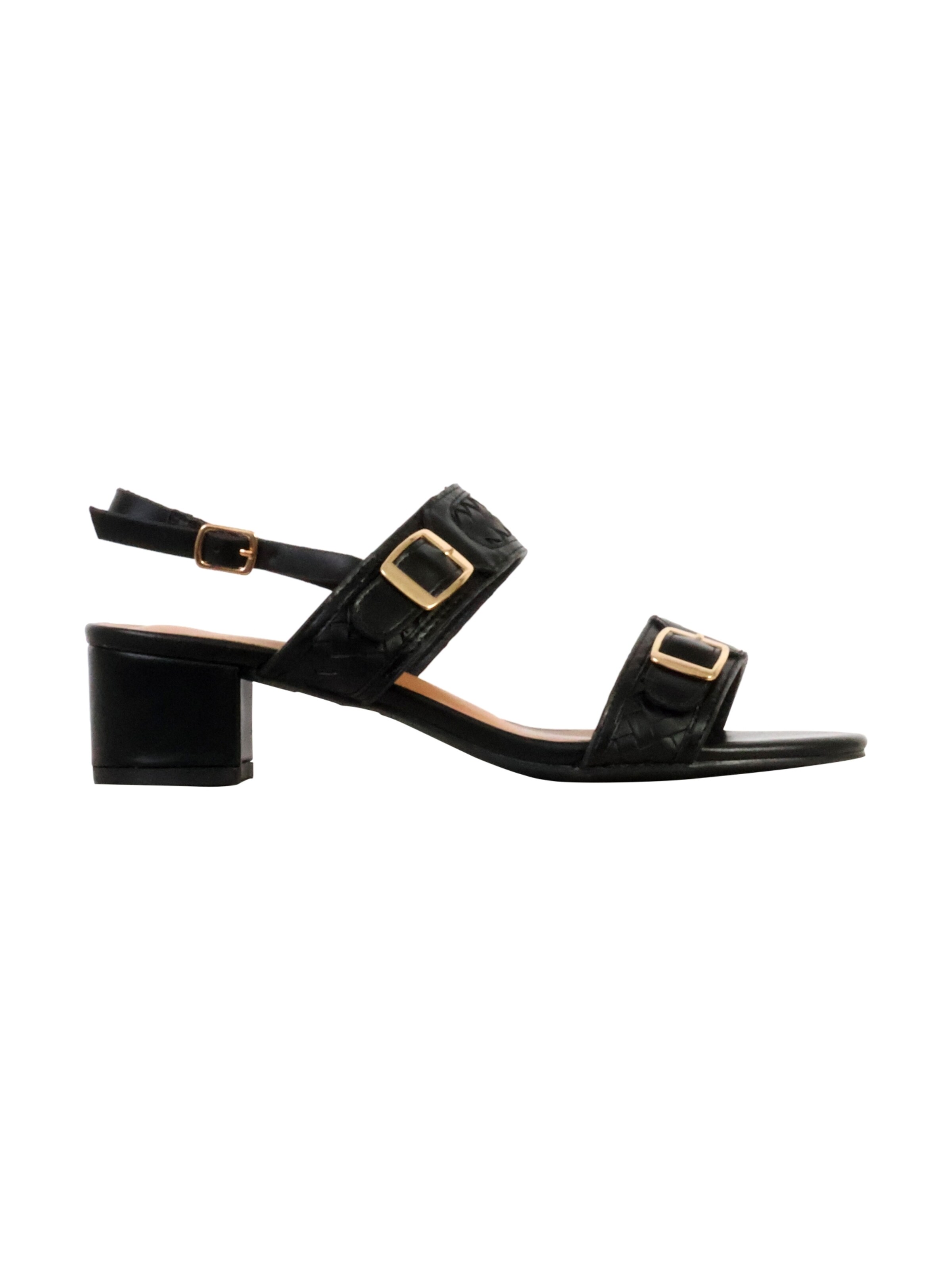 POTI PATI - Sandalias 'Supermodische Sandalen mit Absatz' en negro
