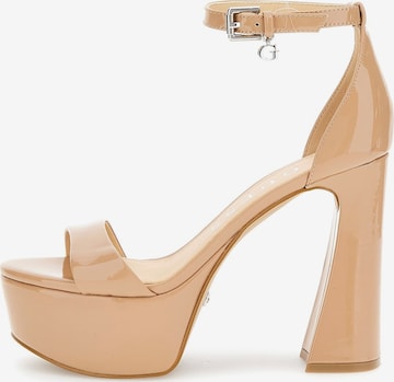 GUESS Sandals 'Idas' in Beige: front