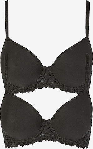 Nina von C. Bra 'Millefleurs' in Black: front