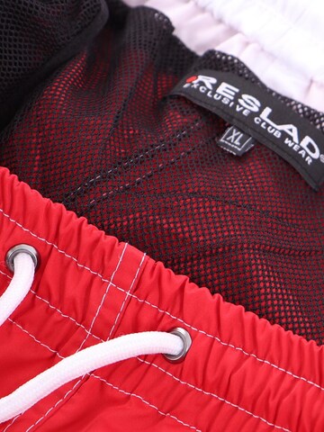 Reslad Board Shorts 'RS5020' in Red