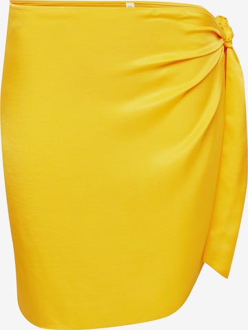 A LOT LESS Skjørt 'Martha' i gul: forside