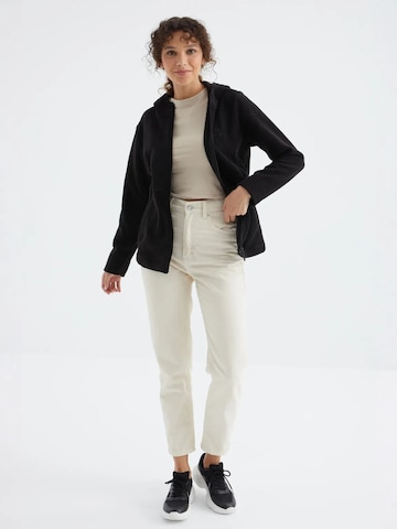 Tommy Life Fleecejacke in Schwarz