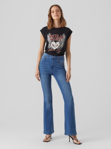 Vero Moda Tall Flared Jeans 'SELINA' i blå