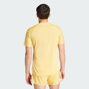 ADIDAS PERFORMANCE Performance Shirt 'Adizero' in Yellow