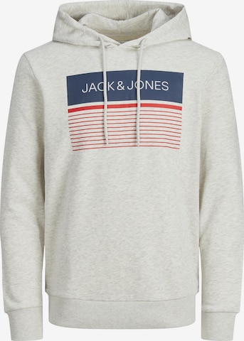 JACK & JONES - Sudadera en blanco: frente