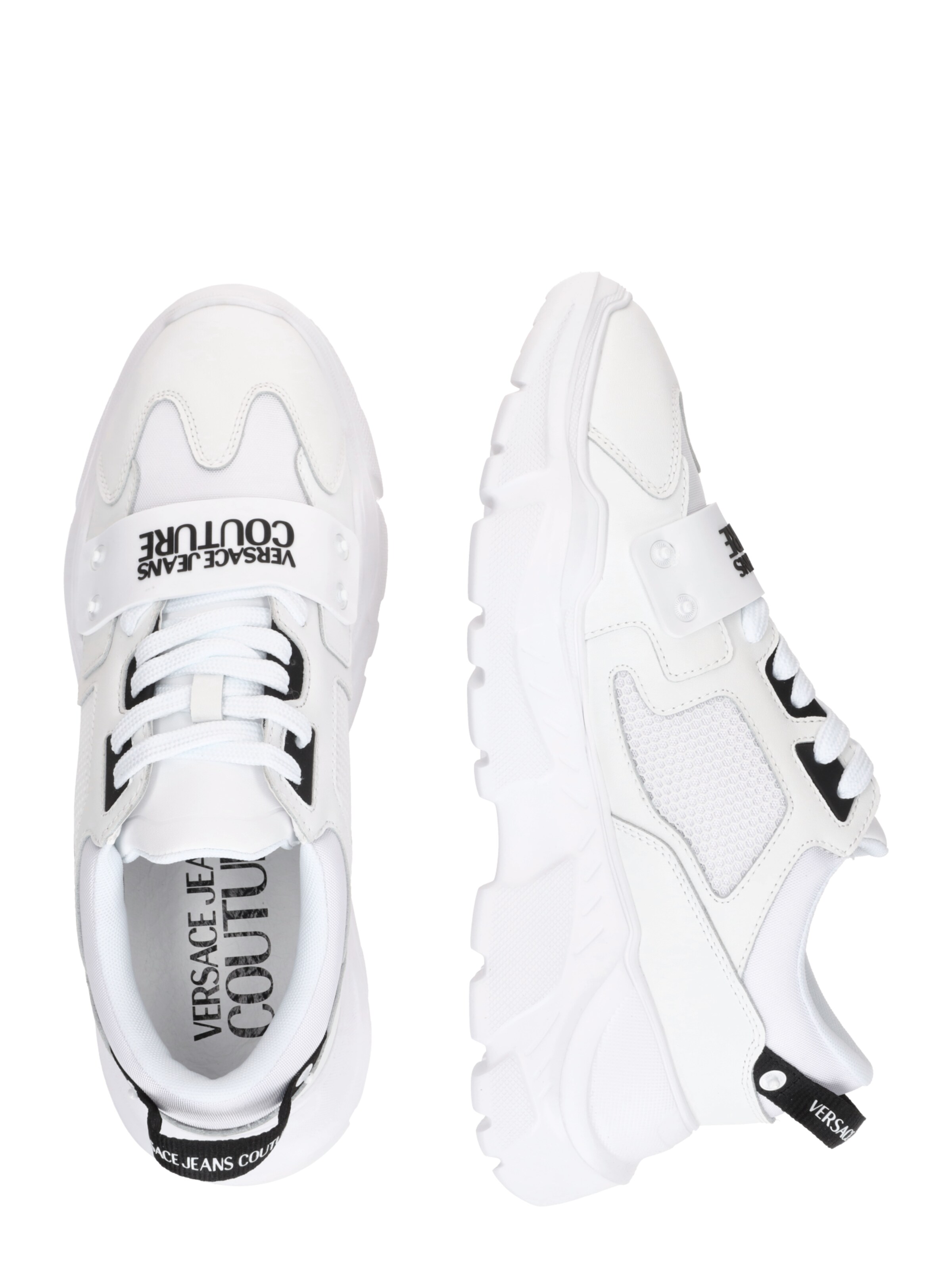 Versace Jeans Couture Sneakers laag 'SPEEDTRACK' in Wit