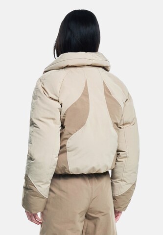 OW Collection Jacke 'Swirl' in Beige