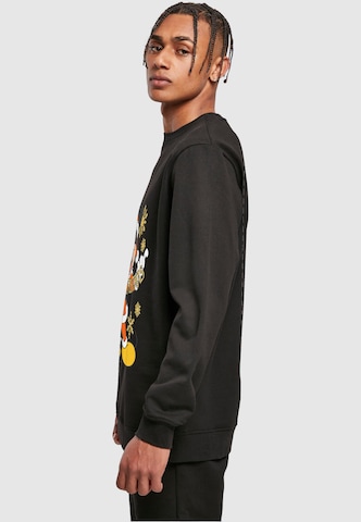 ABSOLUTE CULT Sweatshirt 'Mickey Mouse - Merry Christmas' in Black