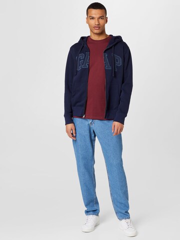 GAP Zip-Up Hoodie in Blue