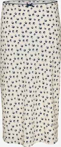 Jupe Tommy Jeans en blanc : devant