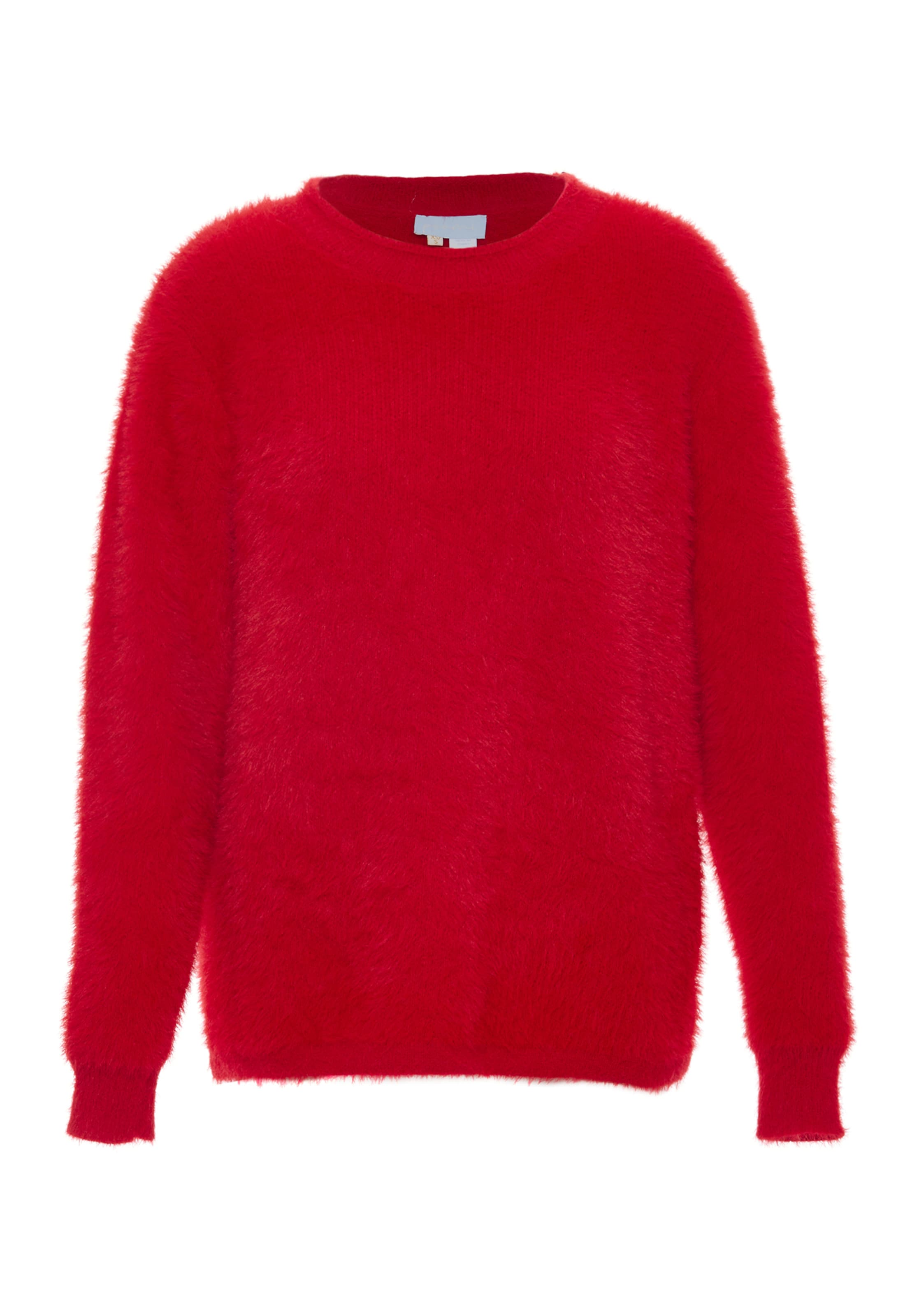 raudona Poomi Megztinis: priekis