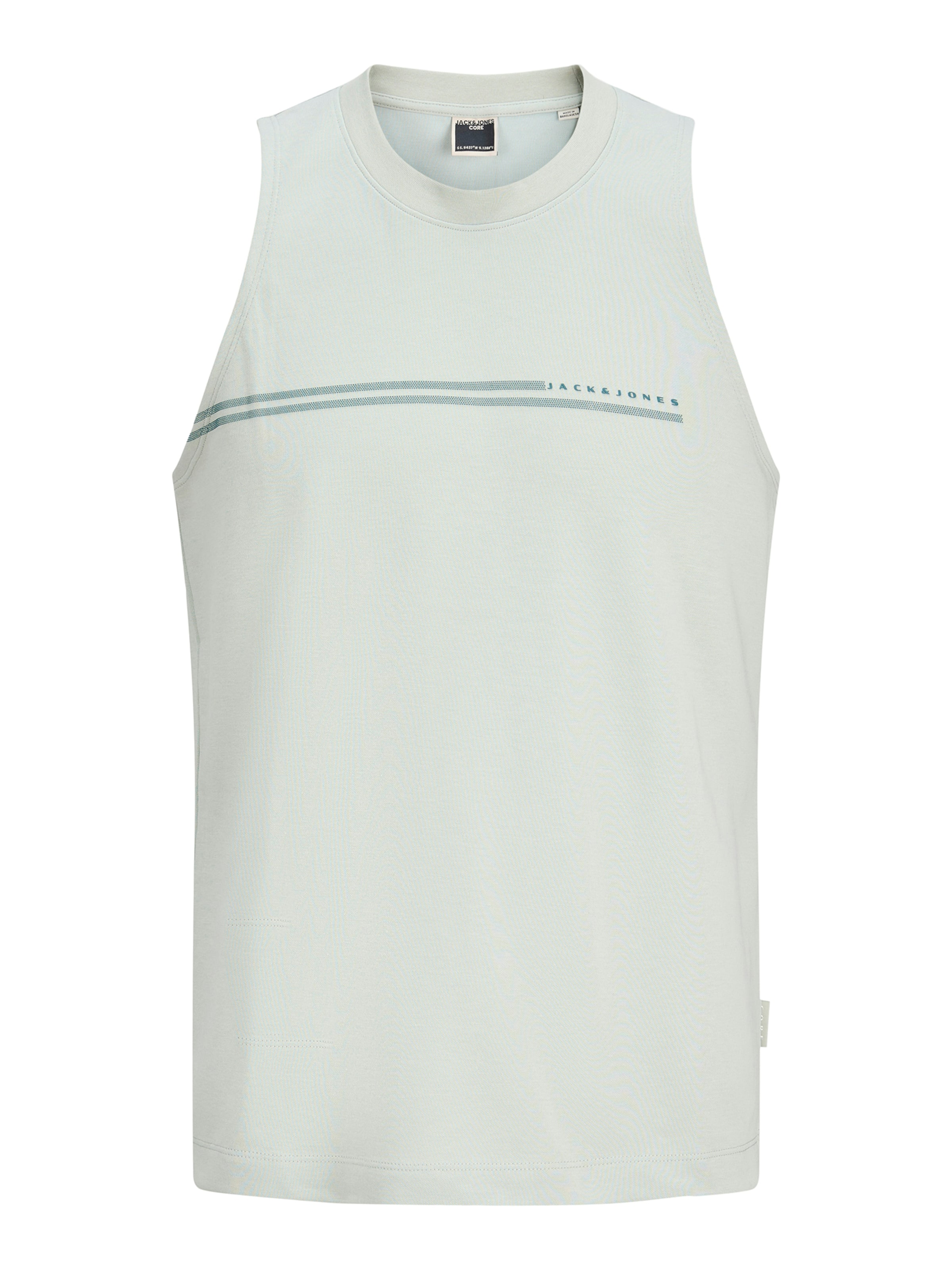 JACK & JONES Koszulka 'JCOFUSION' w kolorze szary: przód